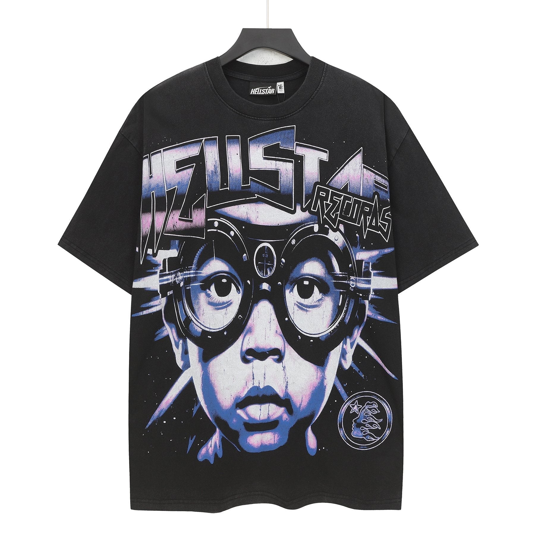 HS Records Portrait Graphic T-Shirt ¡ª front