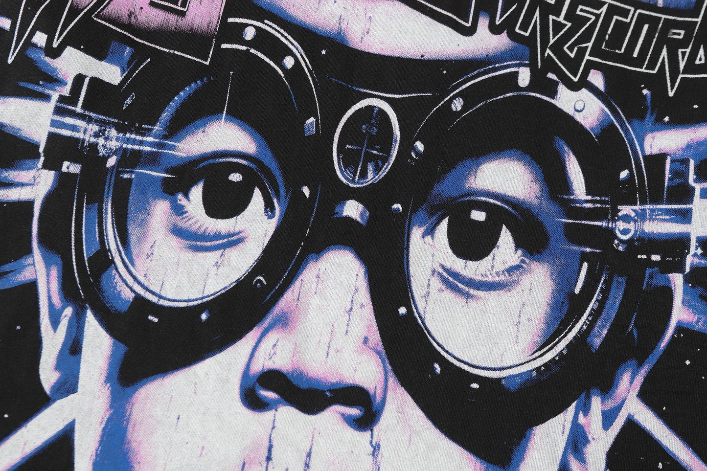 HS Records Portrait Graphic T-Shirt ¡ª detail