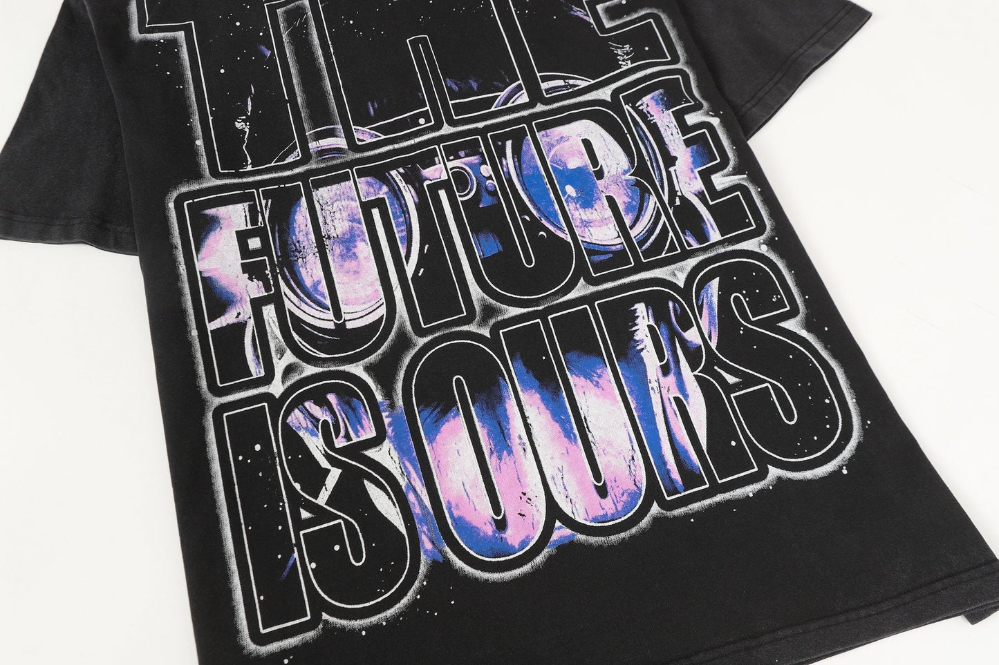 HS Records Portrait Graphic T-Shirt ¡ª detail