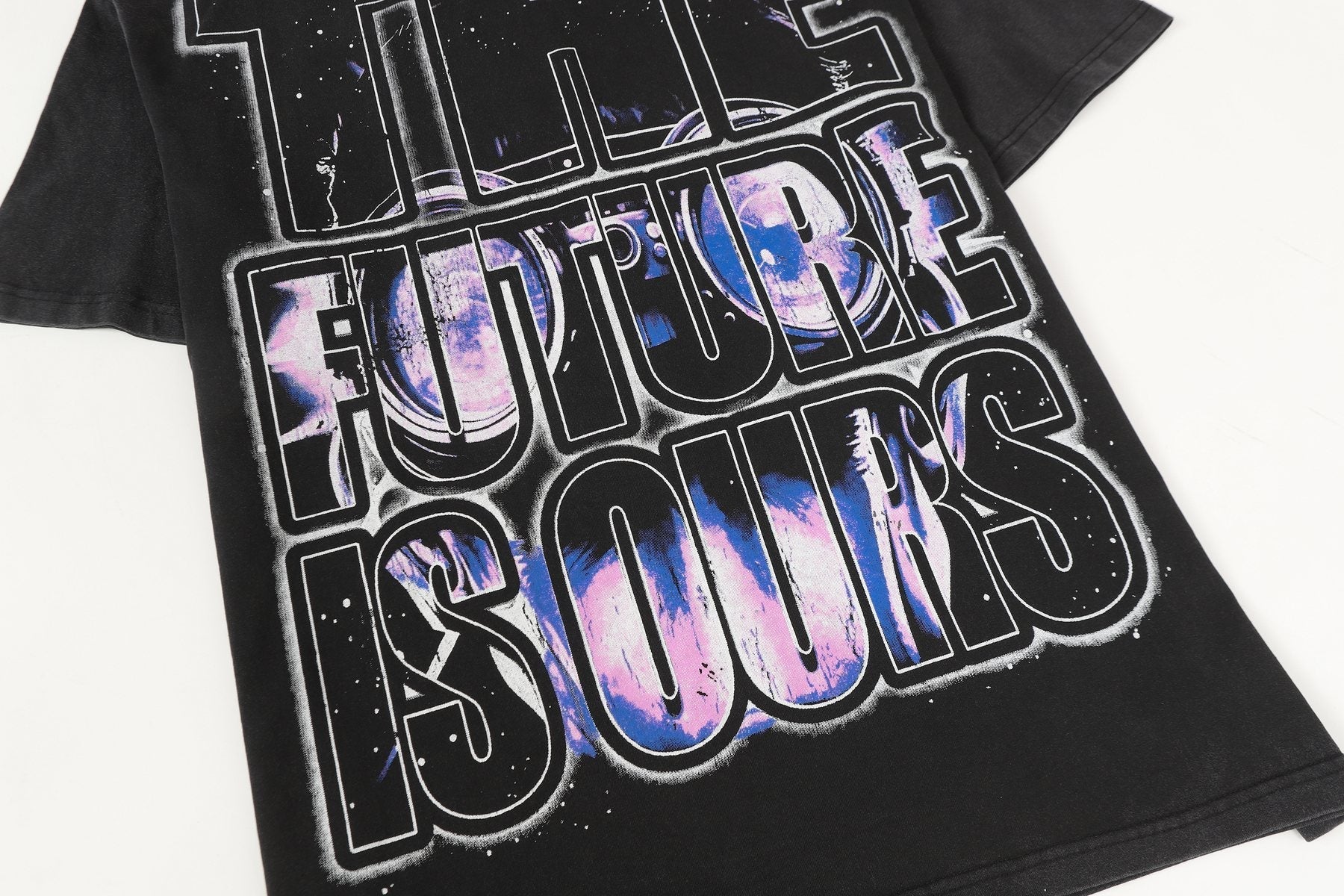 HS Records Portrait Graphic T-Shirt ¡ª detail