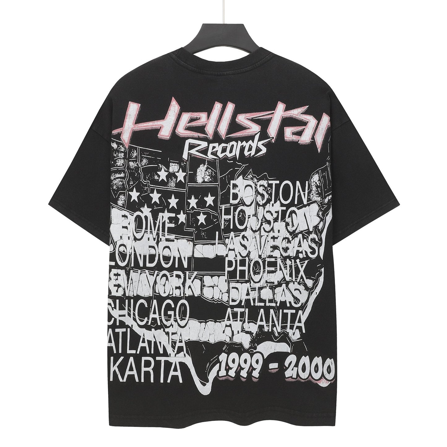 HS Skull and City Graphic Short-Sleeve T-Shirt ¡ª back