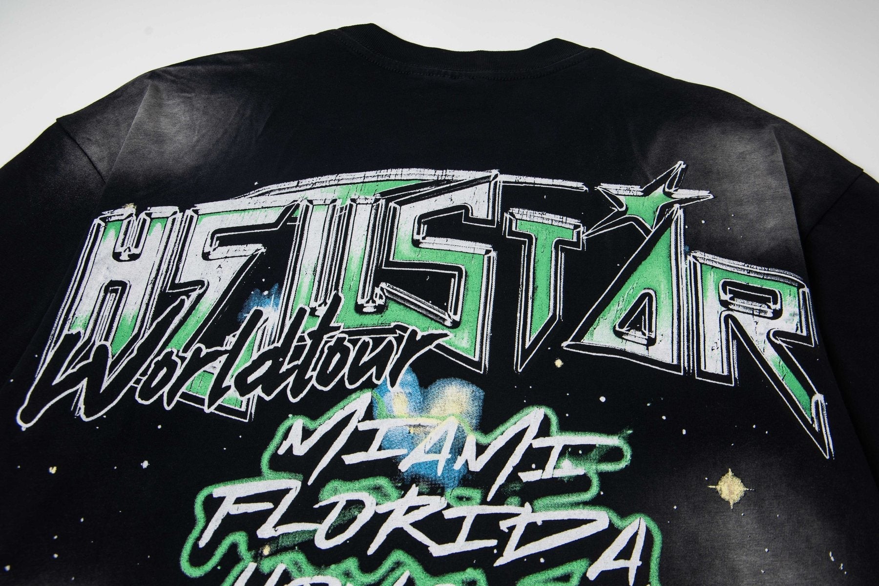 HS Distressed Front & Back Graphic T-Shirt ¡ª detail
