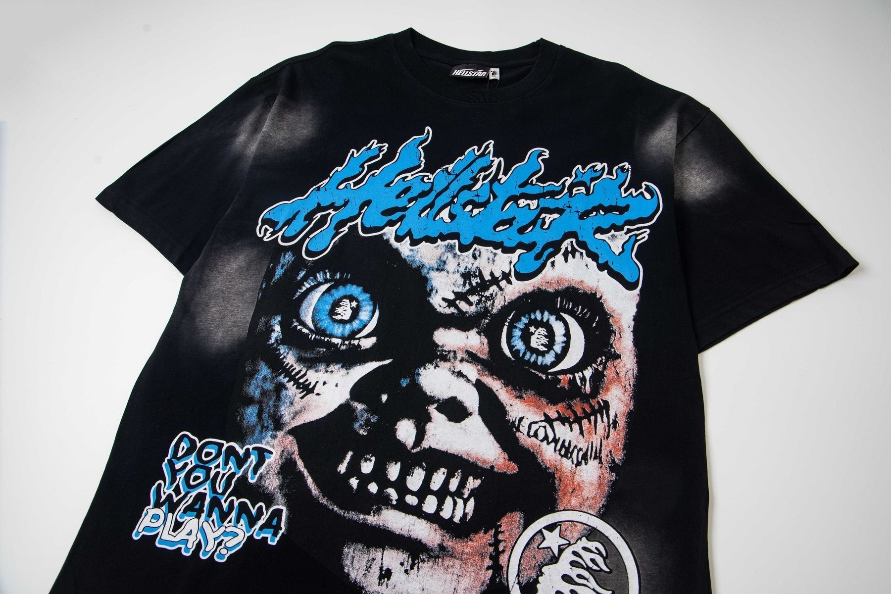 HS Skull & Barbed Wire Graphic T-Shirt ¡ª detail