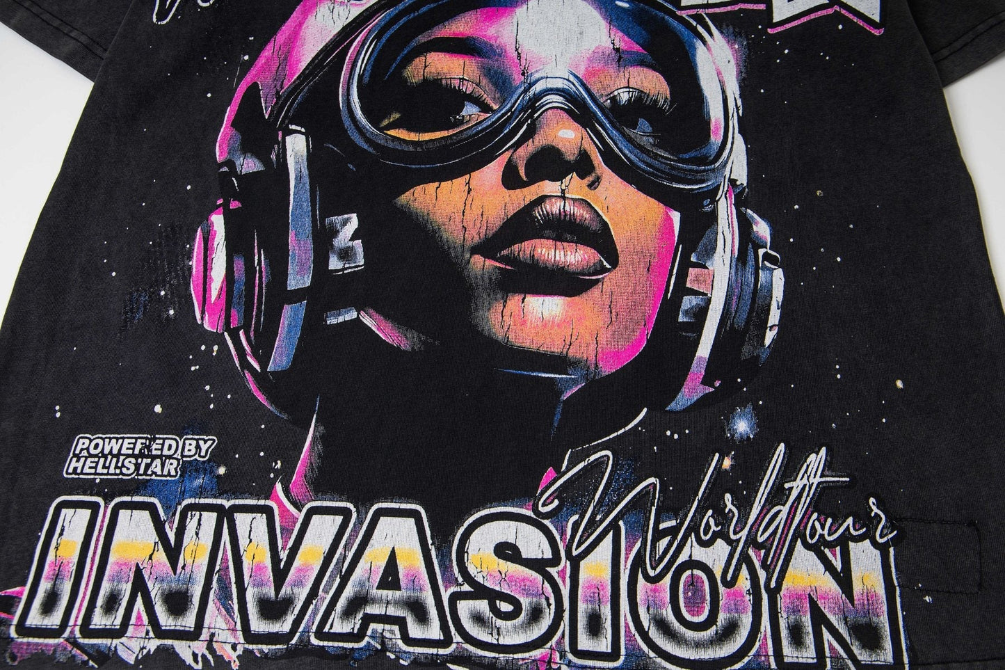 HS Attack From Hell Invasion Graphic T-Shirt ¡ª detail