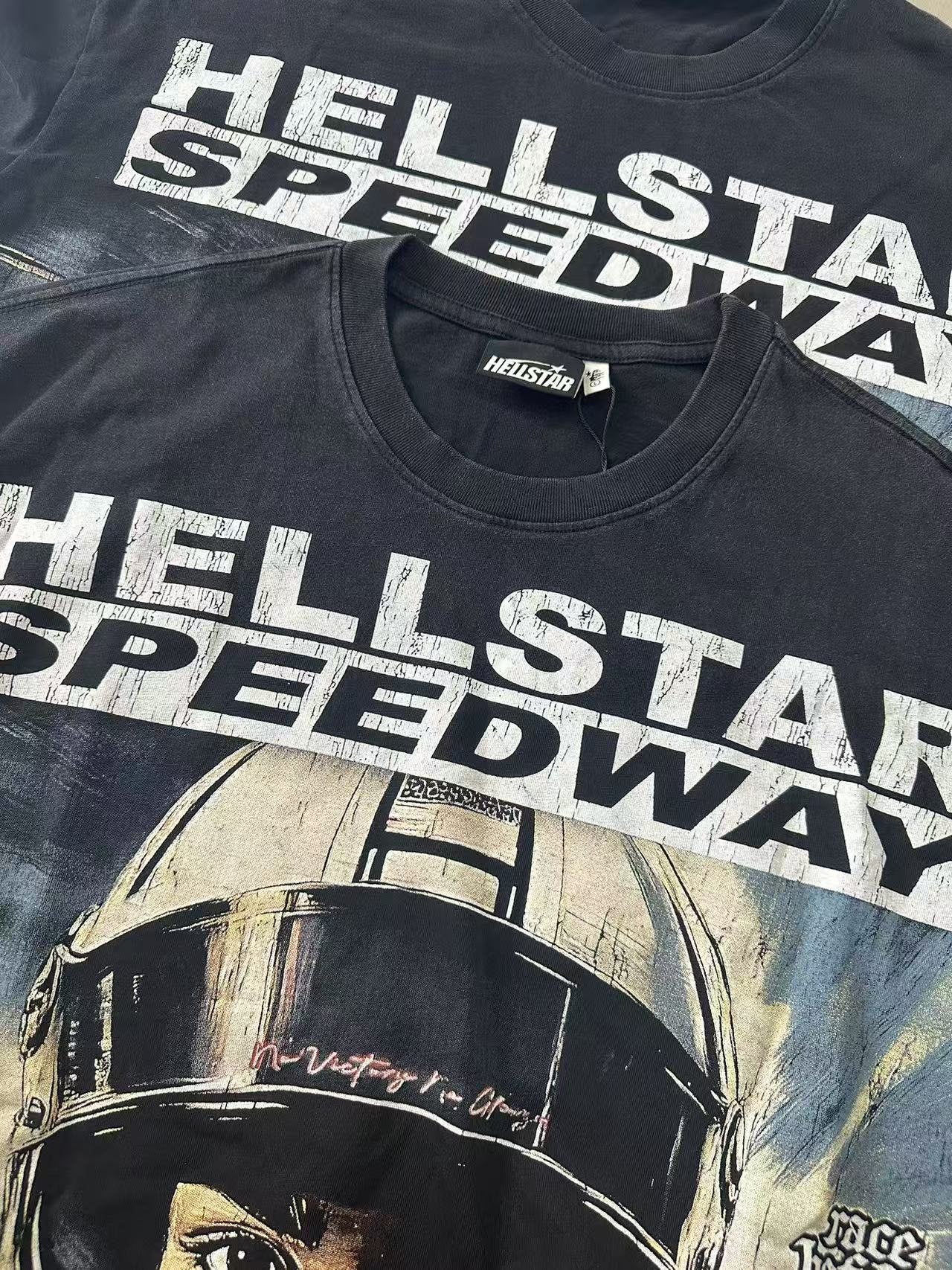 HS Race Before Death Racing Graphic T-Shirt ¡ª neck_label