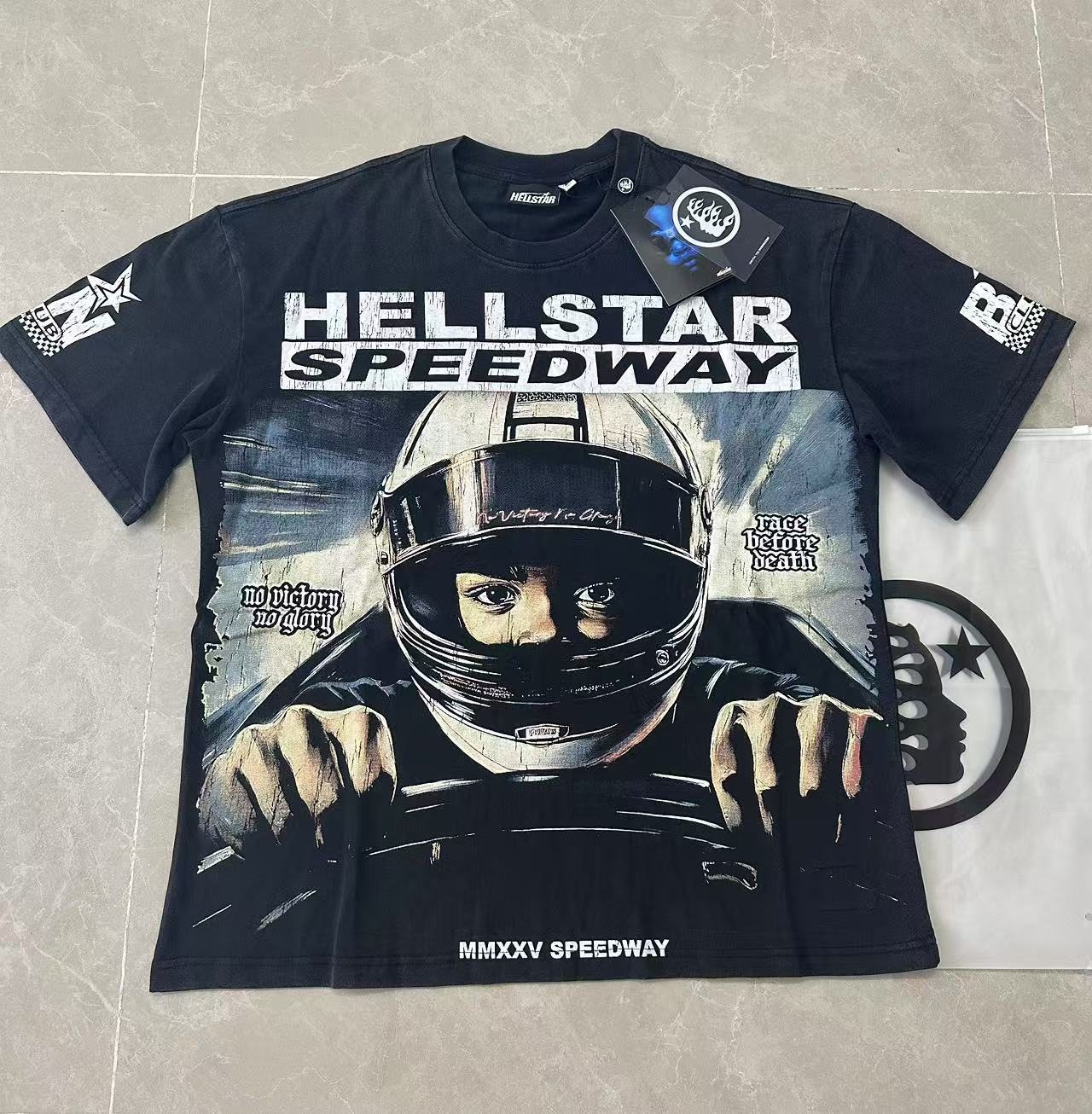 HS Race Before Death Racing Graphic T-Shirt ¡ª front