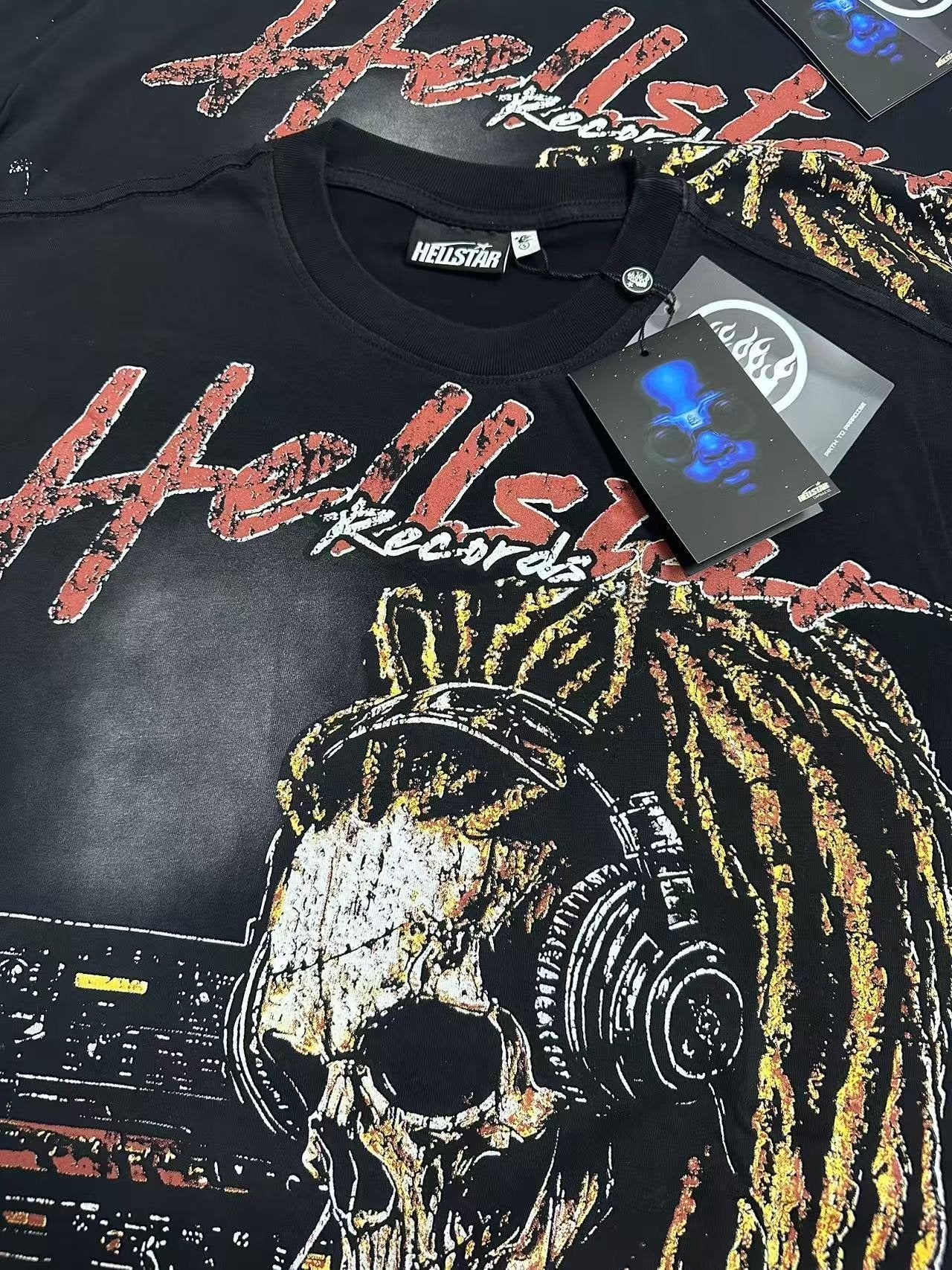 HS Pain Kill Music World Tour Graphic T-Shirt ¡ª neck_label