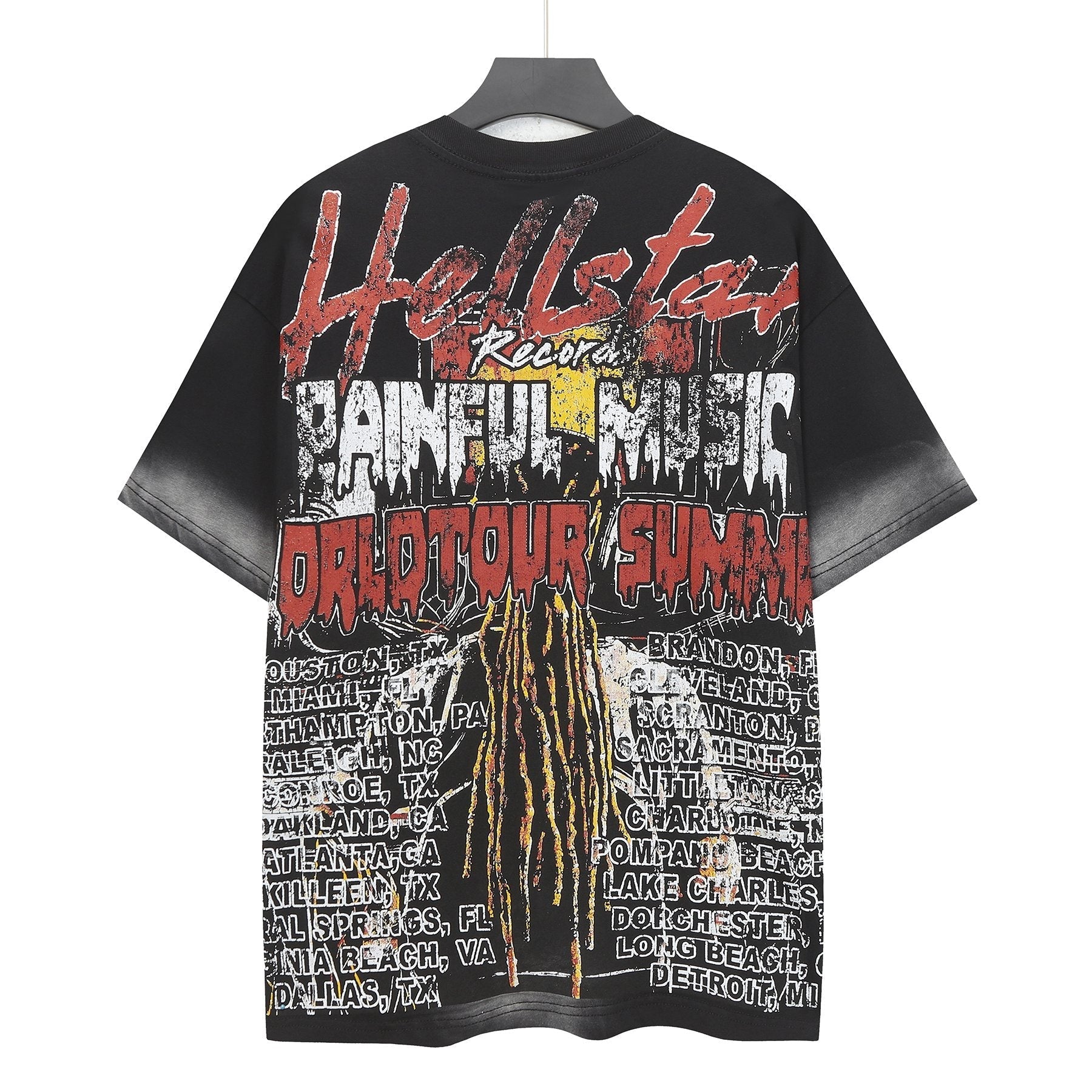 HS Pain Kill Music World Tour Graphic T-Shirt ¡ª back