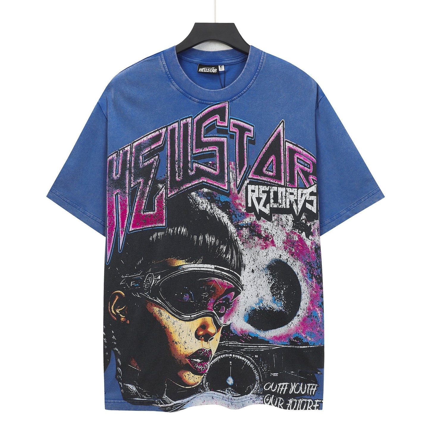 HS Futuristic Face Graphic T-Shirt ¡ª hero