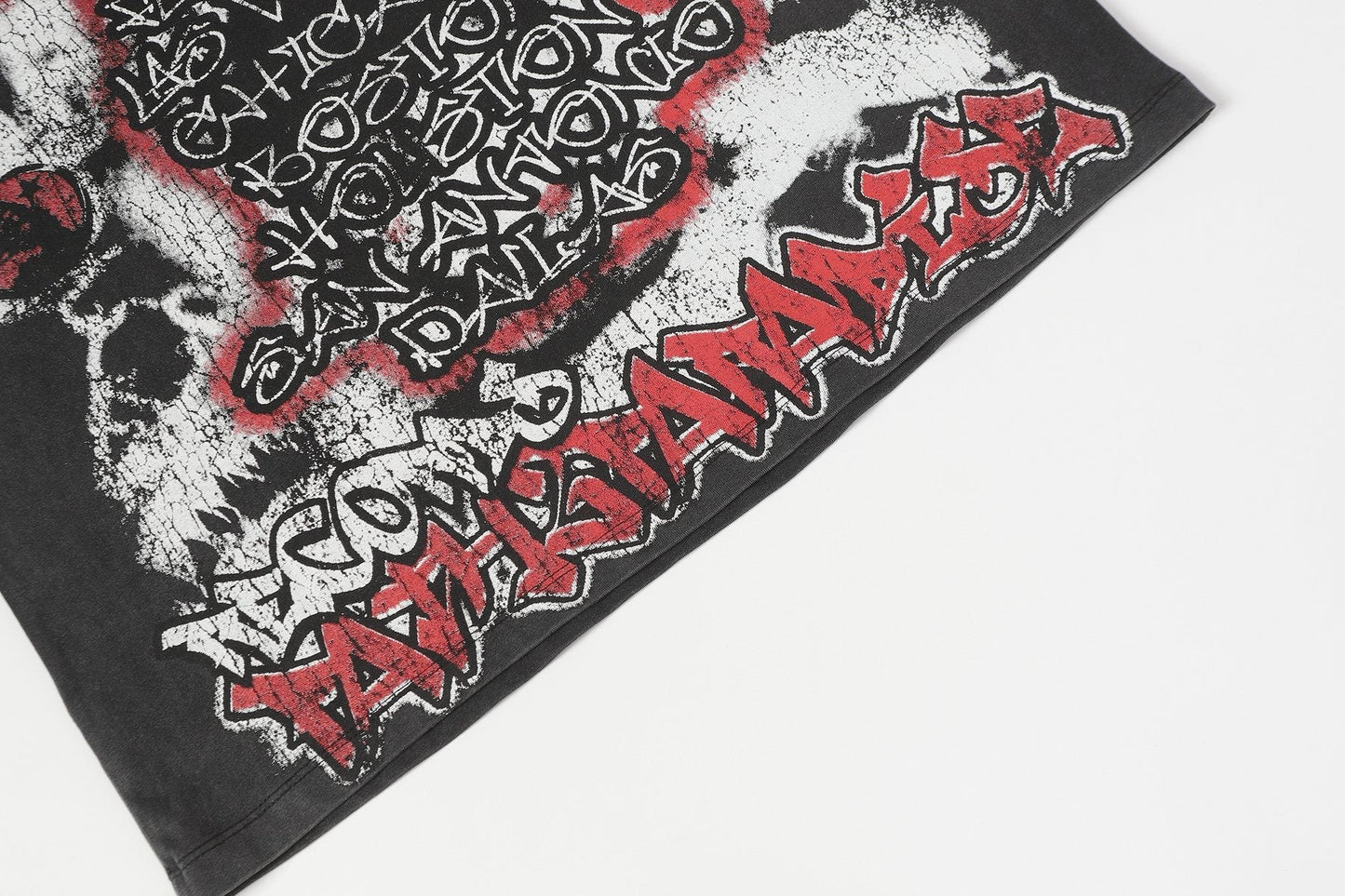 HS Distressed Graphic Short-Sleeve T-Shirt ¡ª detail