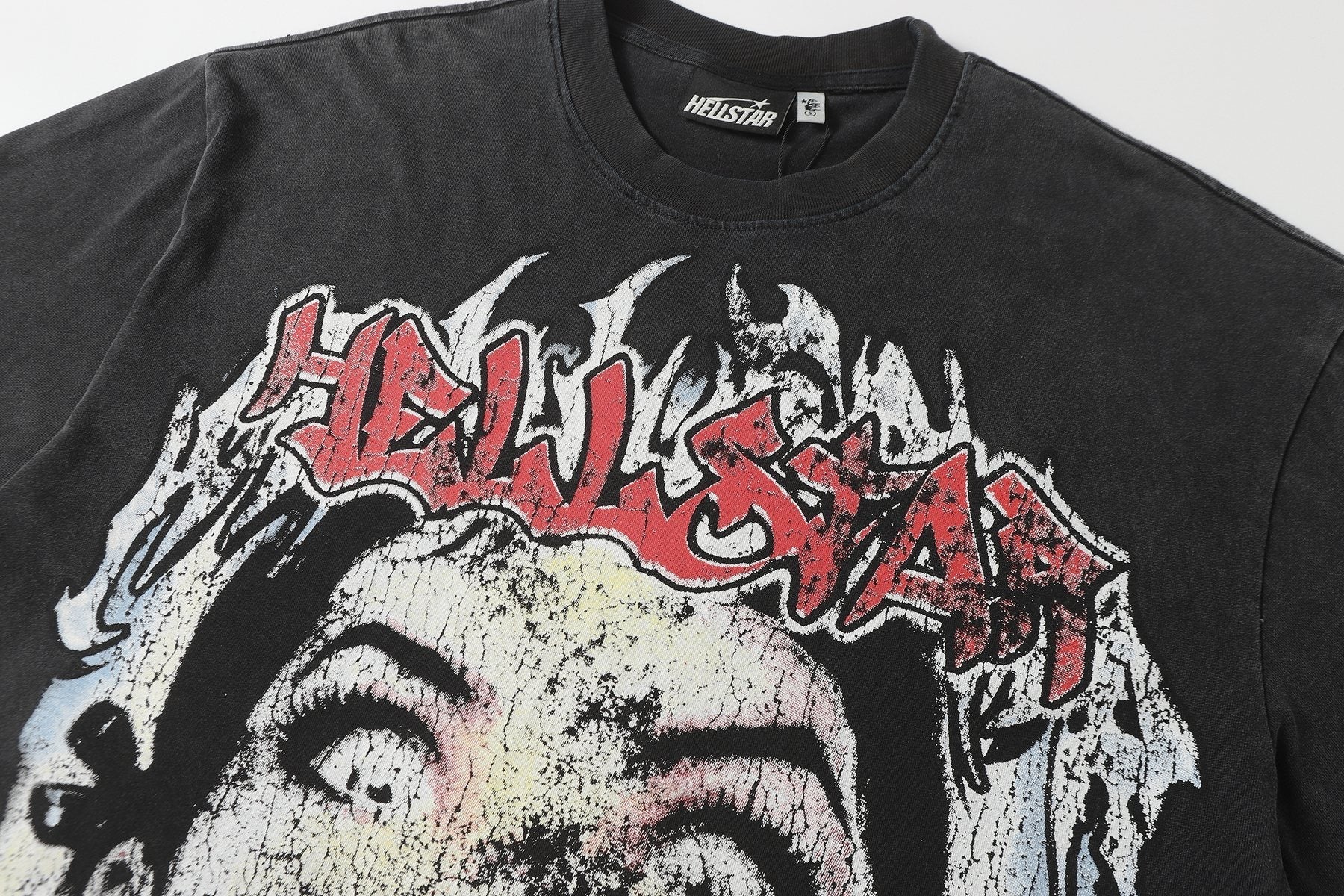 HS Distressed Graphic Short-Sleeve T-Shirt ¡ª detail