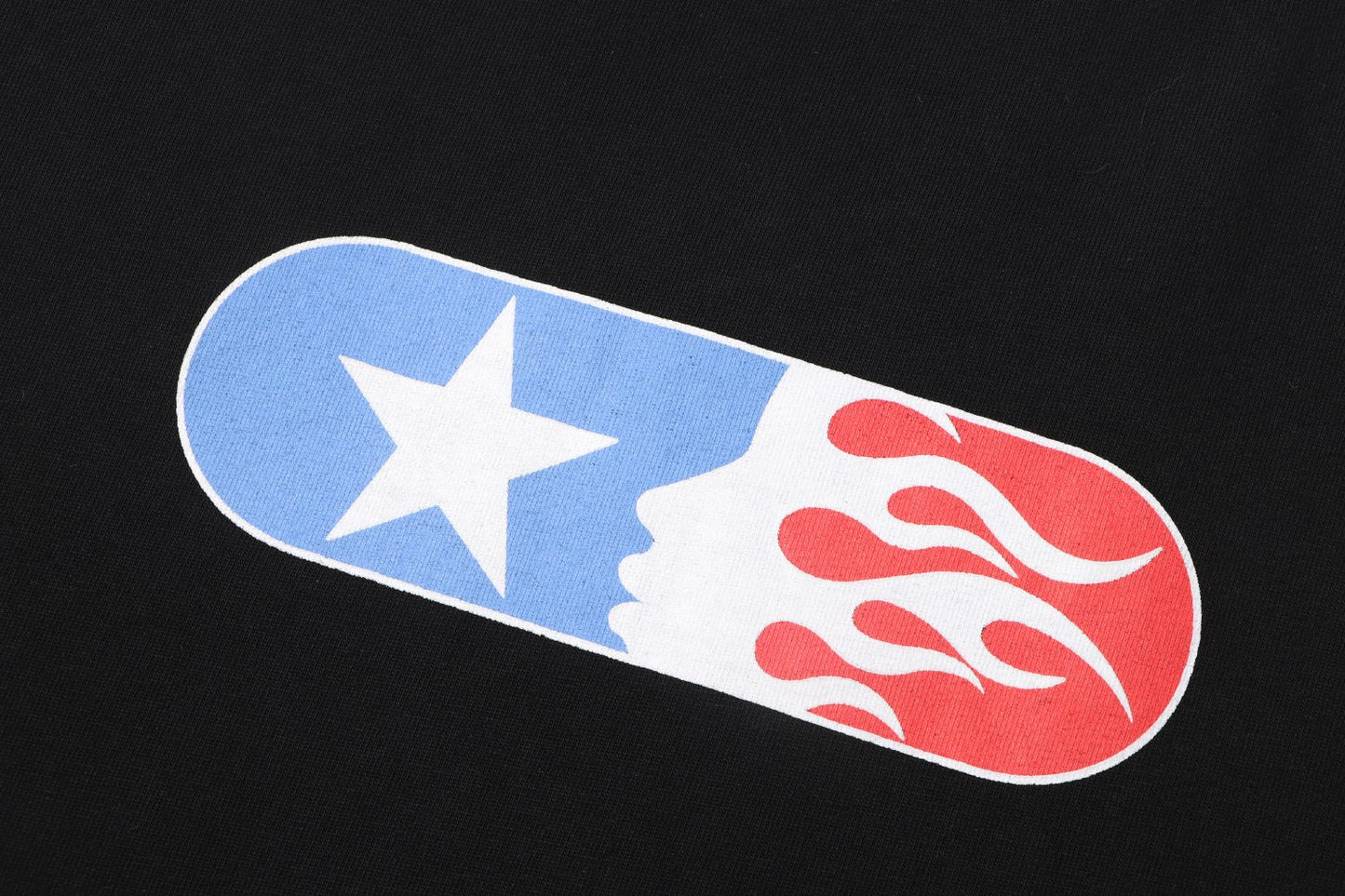 HS Star Flame Capsule Graphic T-Shirt ¡ª detail