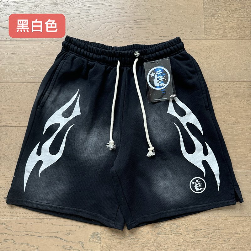 HS Face Flame Graphic Short-Sleeve Set ¡ª front