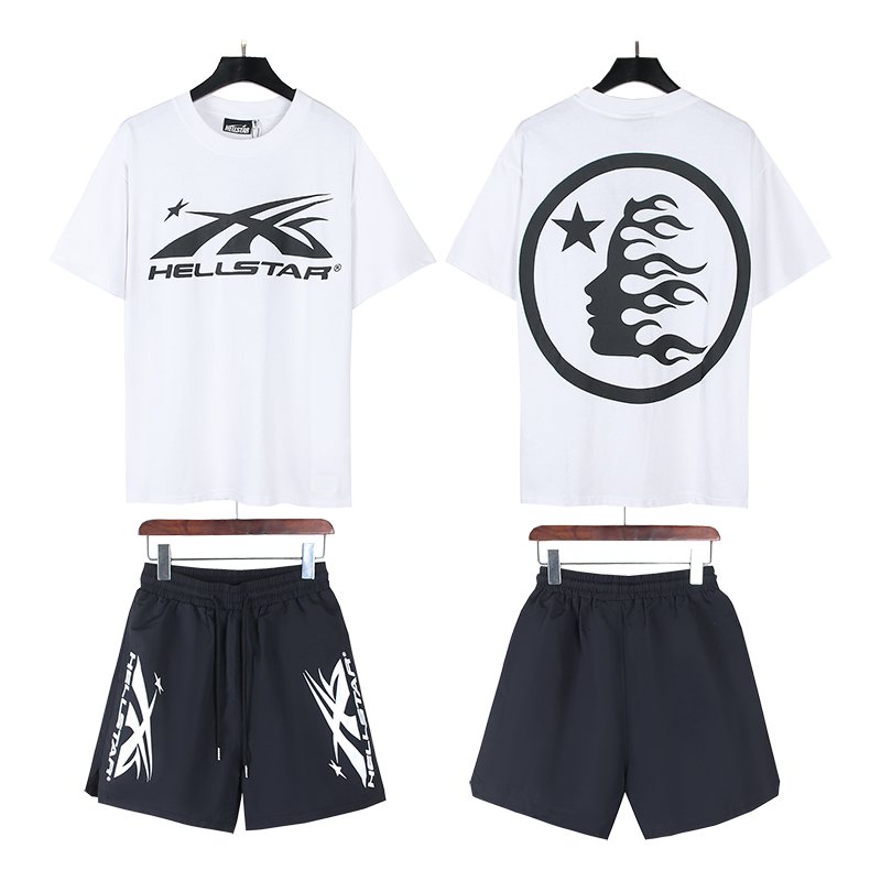 HS Star Circle T-Shirt and Shorts Set ¡ª front