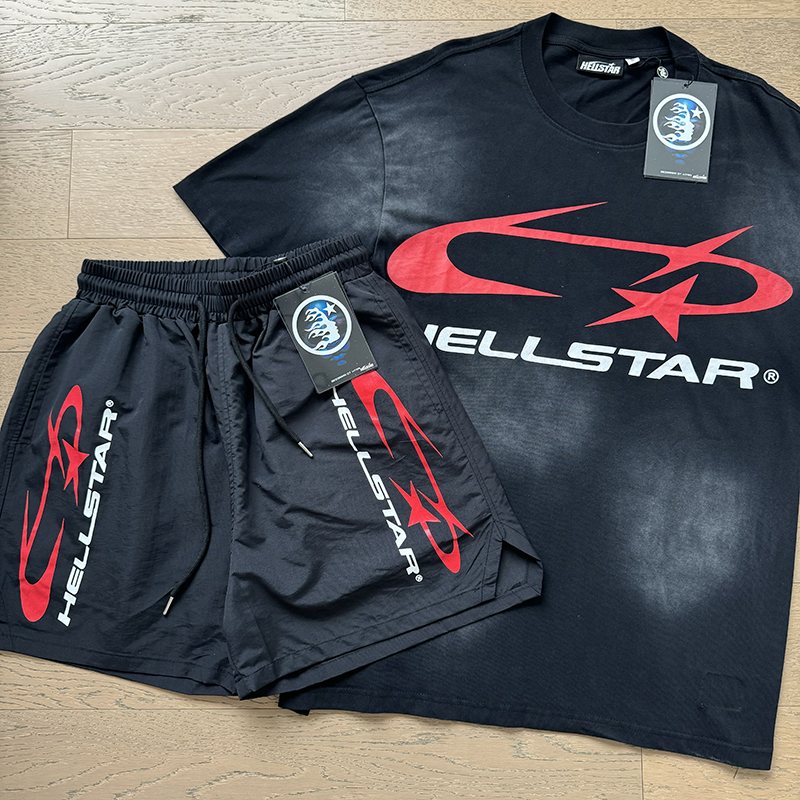 HS Star Circle T-Shirt and Shorts Set ¡ª context