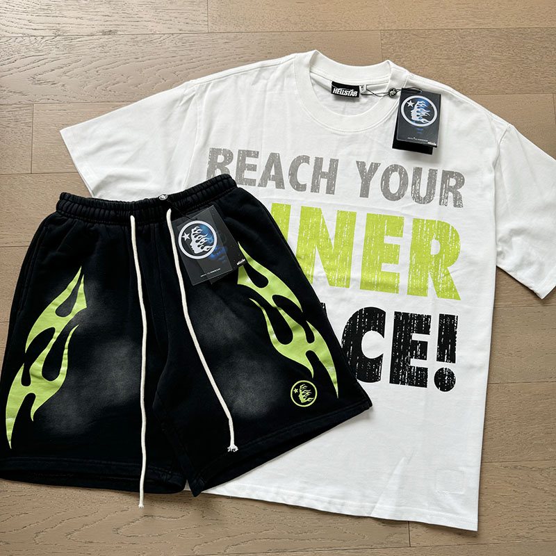 HS Reach Your Inner Peace T-Shirt & Shorts Set ¡ª front
