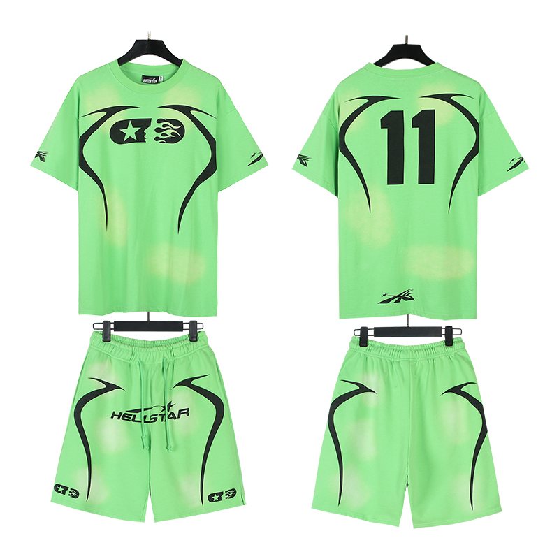 HS Number 11 T-Shirt and Shorts Set ¡ª front