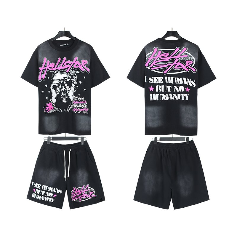 HS Alien Humanity T-Shirt and Shorts Set ¡ª front