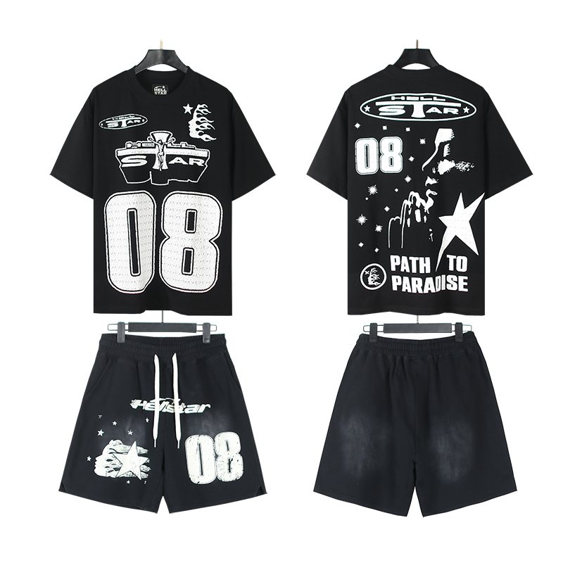 HS 08 Path to Paradise T-Shirt and Shorts Set ¡ª front