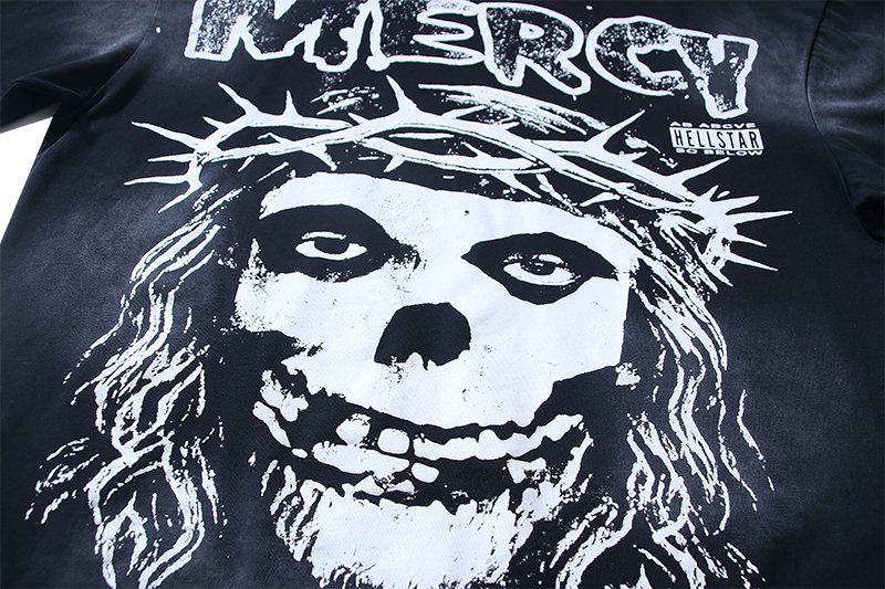 HS Mercy Skull Graphic T-Shirt ¡ª detail