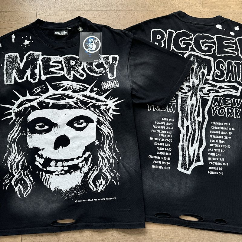 HS Mercy Skull Graphic T-Shirt ¡ª context