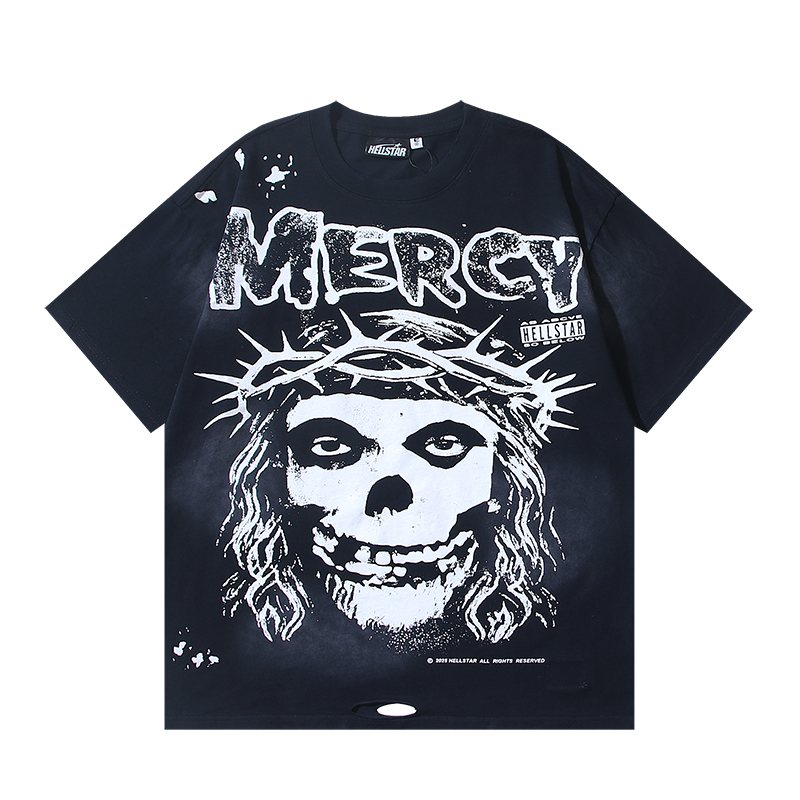 HS Mercy Skull Graphic T-Shirt ¡ª front