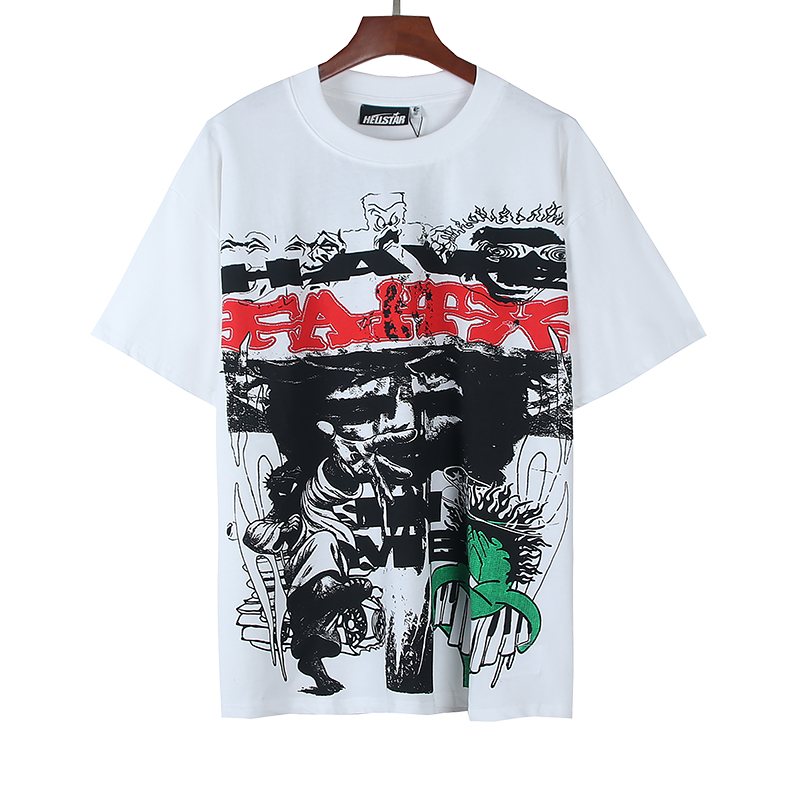 HS White Front & Back Graphic T-Shirt ¡ª hero