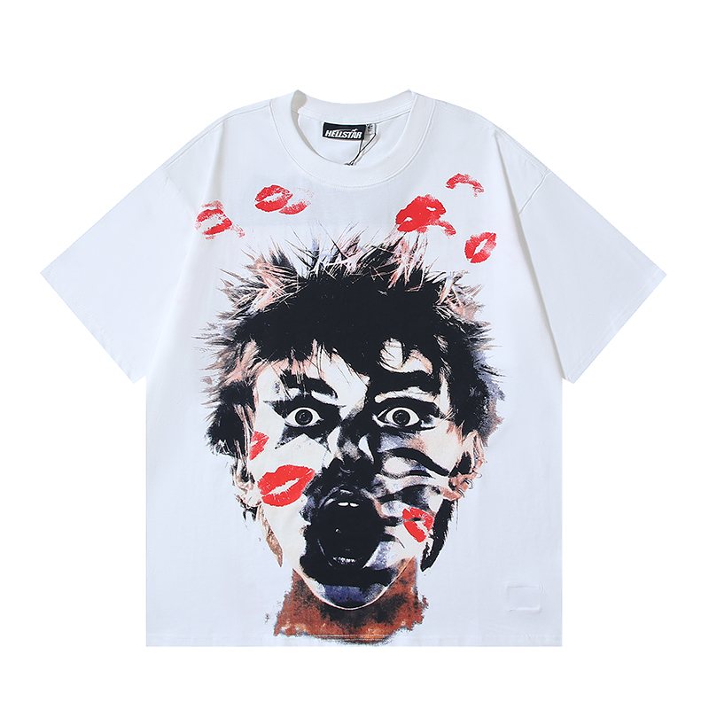 HS Embrasse-Moi Portrait Graphic T-Shirt ¡ª front