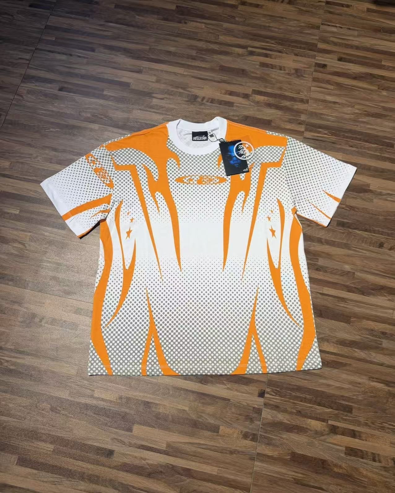 HS Orange Flame Graphic T-Shirt ¡ª front