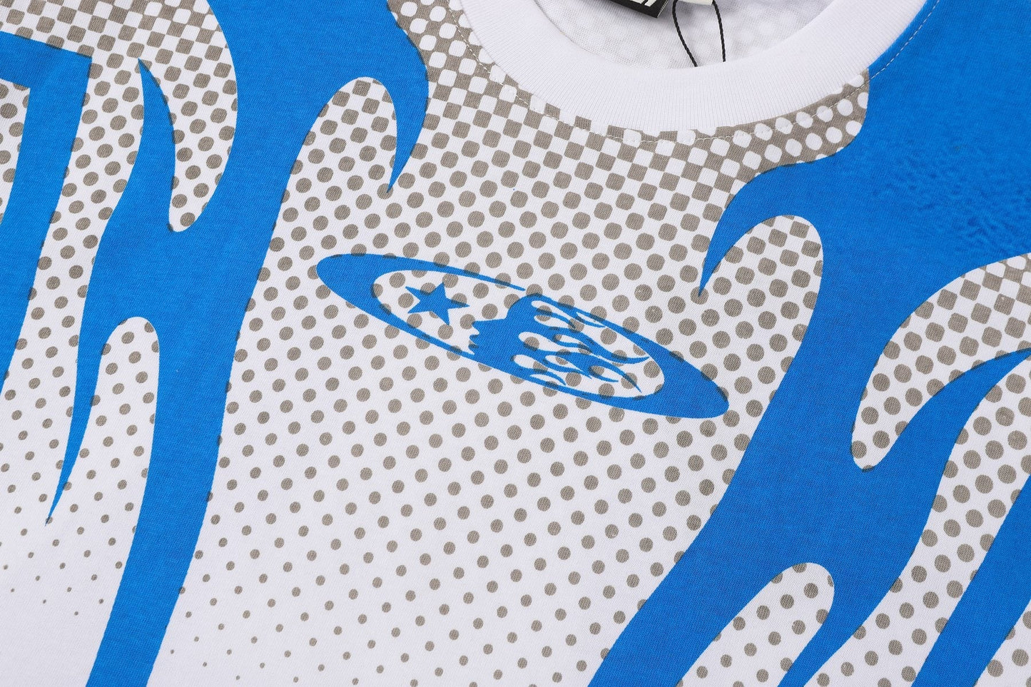 HS Blue Graphic Short-Sleeve T-Shirt ¡ª detail