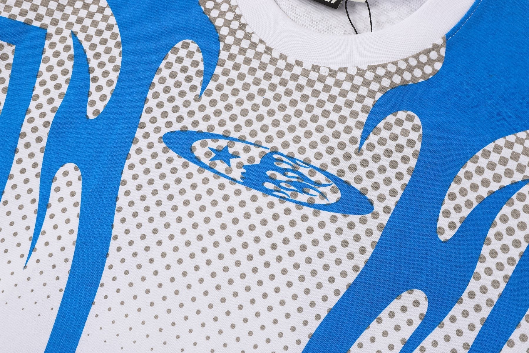 HS Blue Graphic Short-Sleeve T-Shirt ¡ª detail