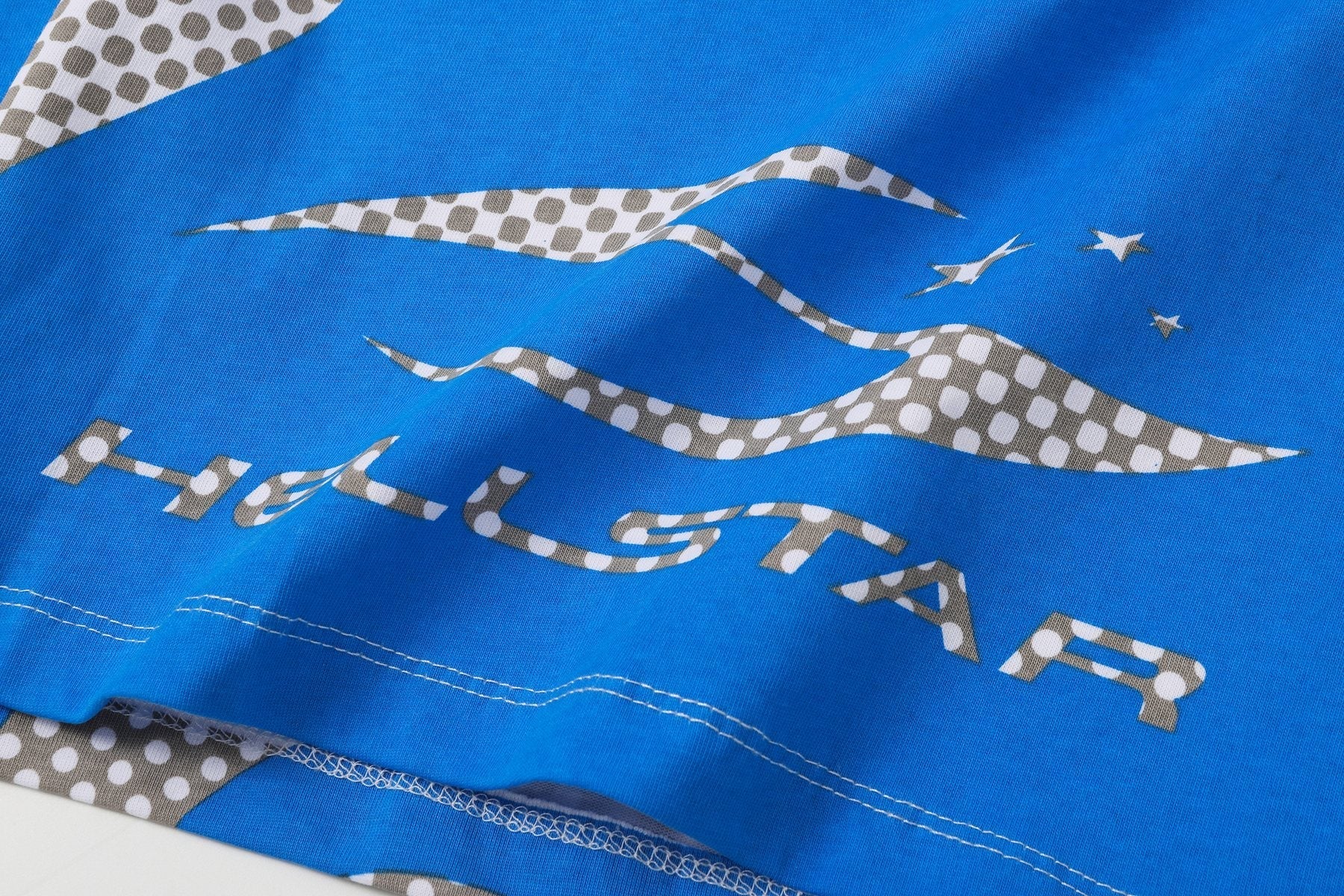 HS Blue Graphic Short-Sleeve T-Shirt ¡ª detail