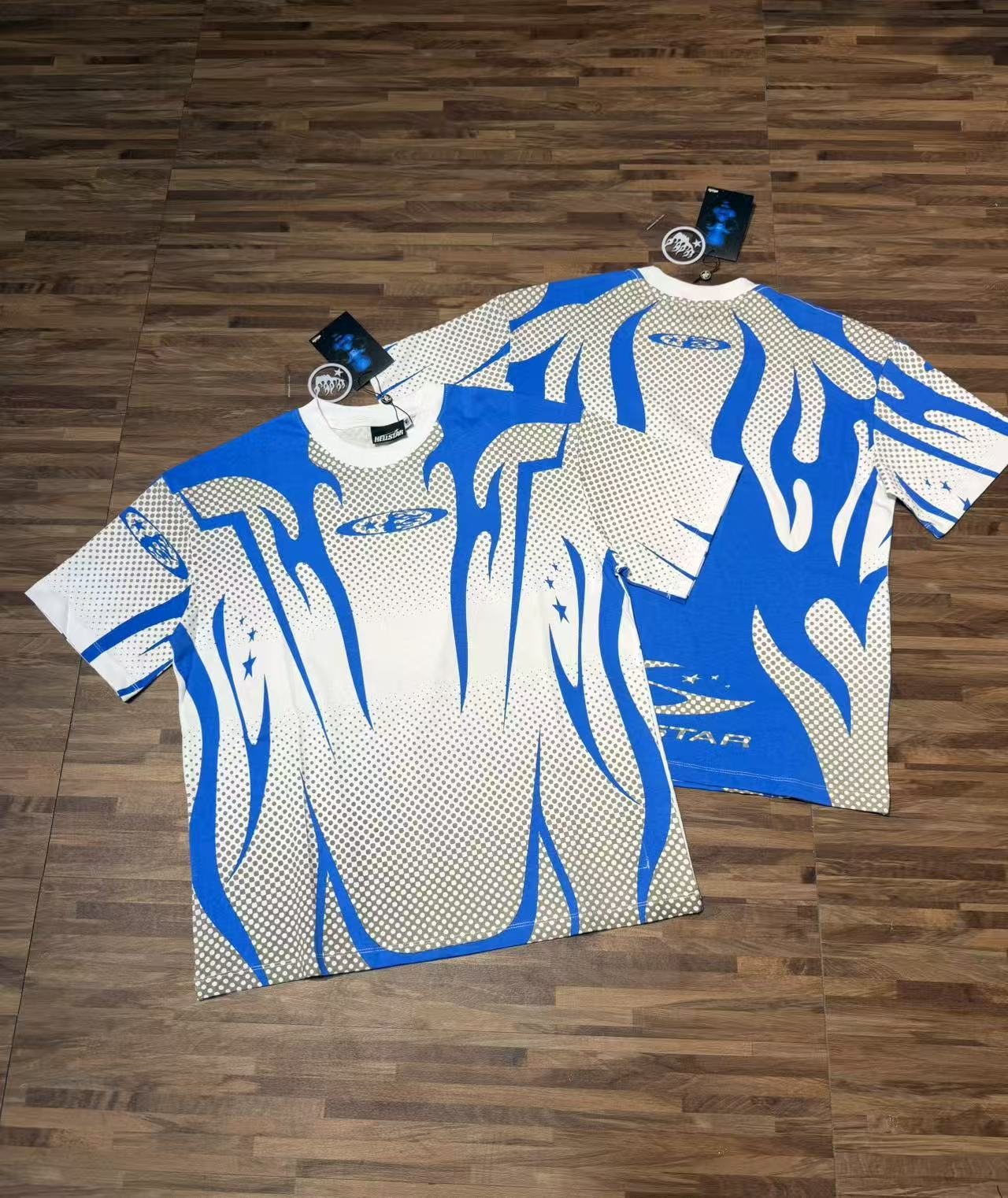 HS Blue Graphic Short-Sleeve T-Shirt ¡ª context