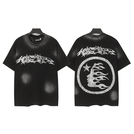 HS Distressed Silver Graphic T-Shirt ¡ª hero