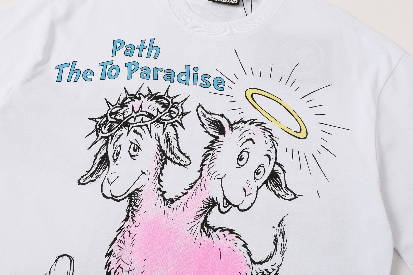 HS Path The To Paradise Goat Graphic T-Shirt ¡ª detail