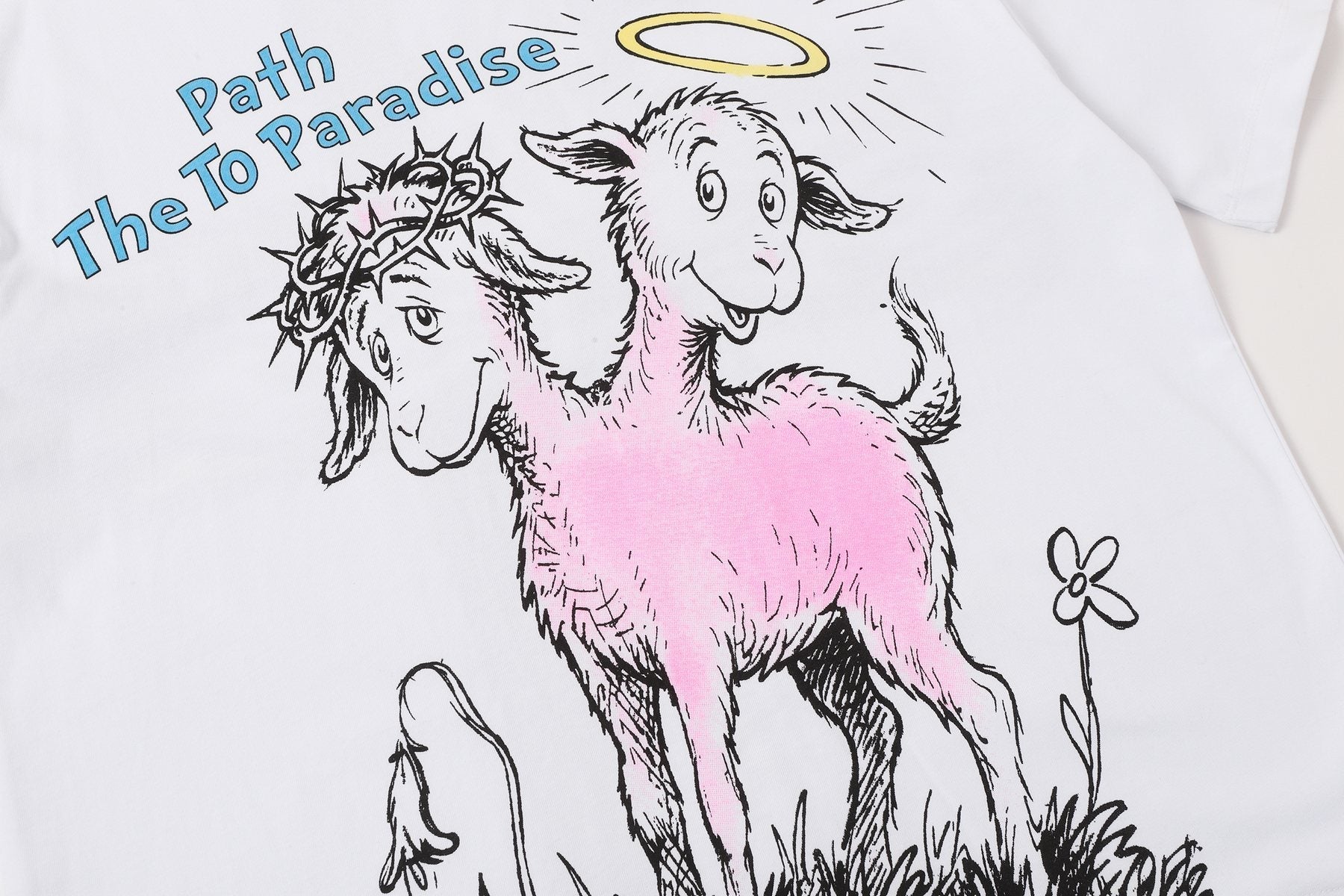 HS Path The To Paradise Goat Graphic T-Shirt ¡ª detail