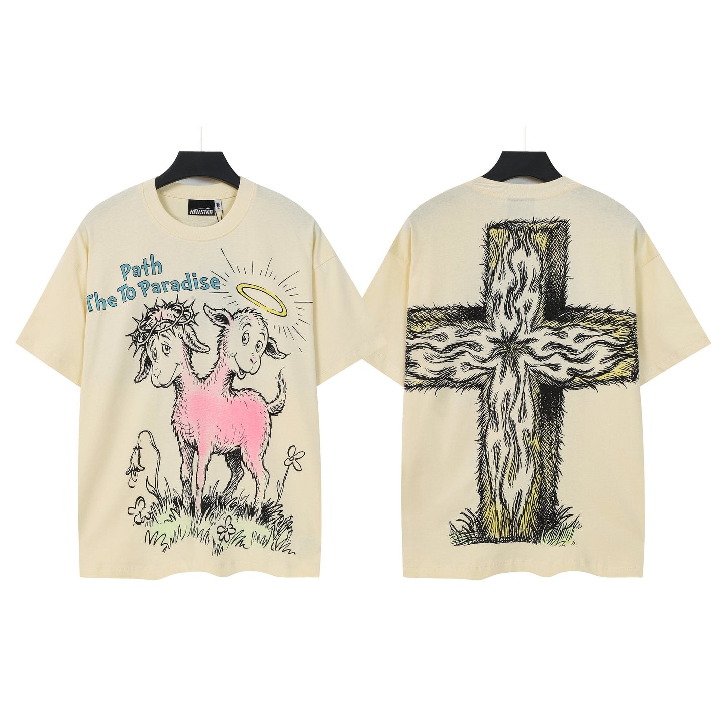 HS Path The To Paradise Goat Graphic T-Shirt ¡ª hero