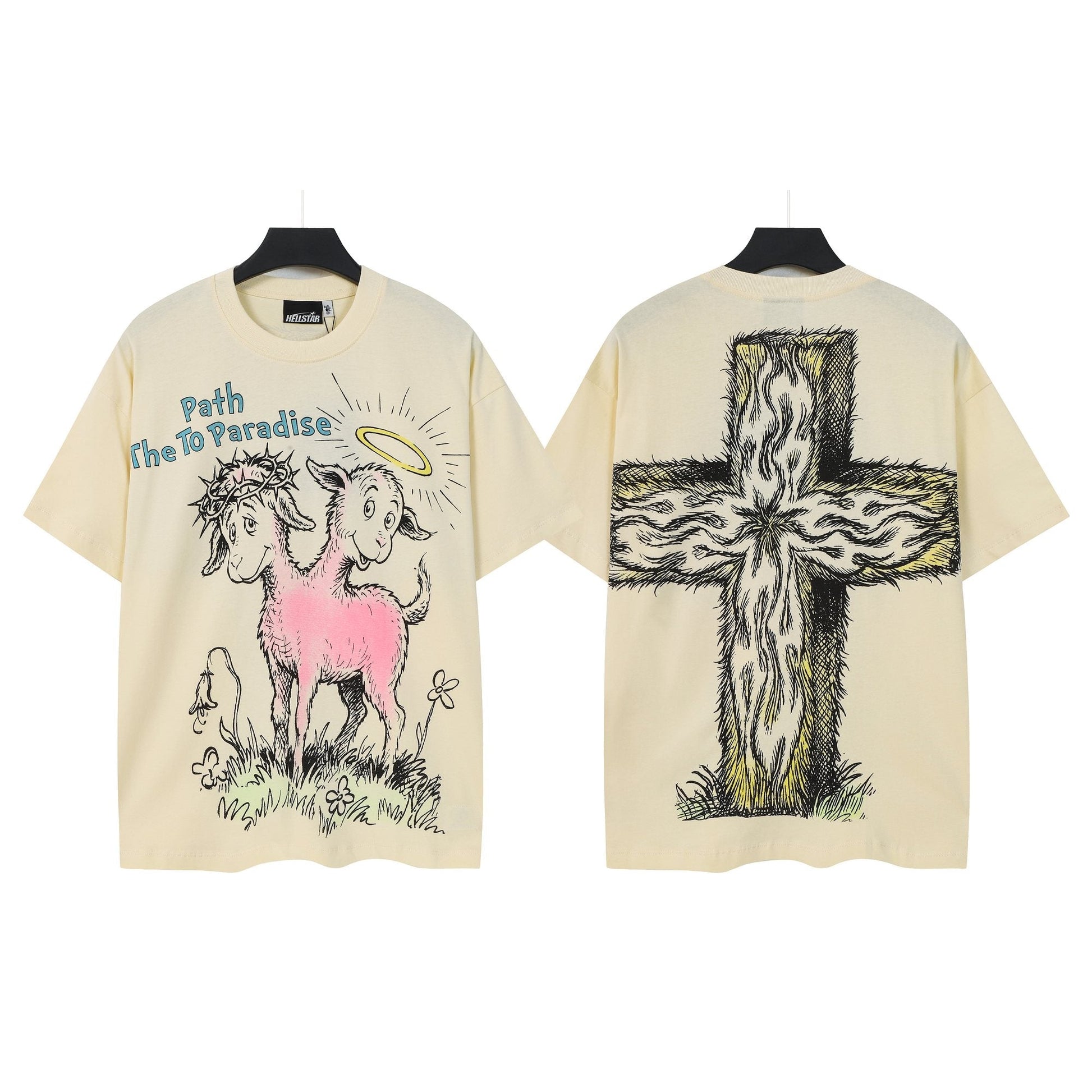 HS Path The To Paradise Goat Graphic T-Shirt ¡ª hero
