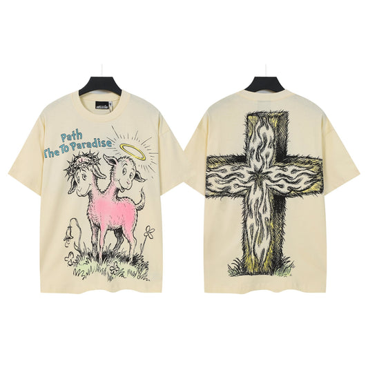 HS Path The To Paradise Goat Graphic T-Shirt ¡ª hero