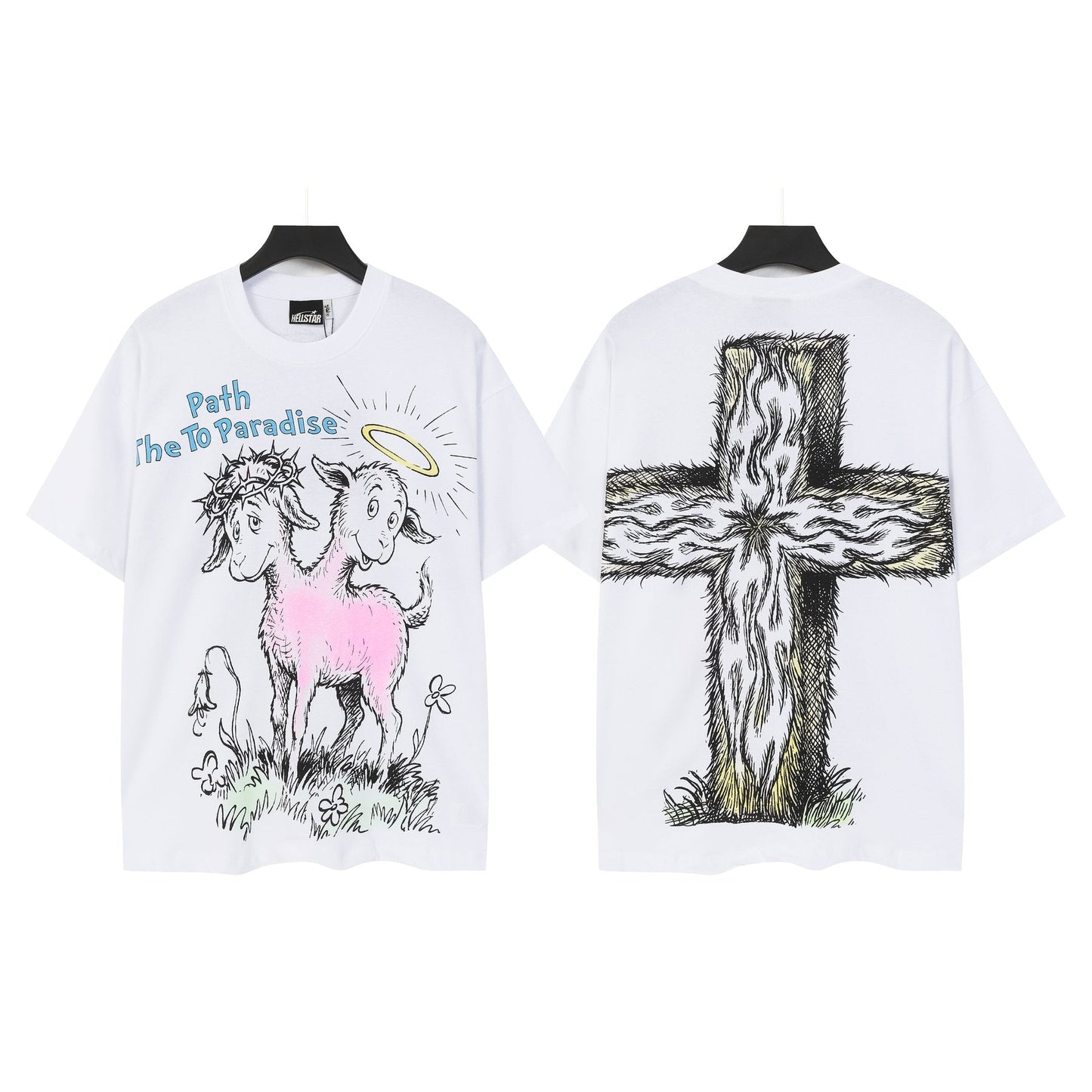 HS Path The To Paradise Goat Graphic T-Shirt ¡ª front