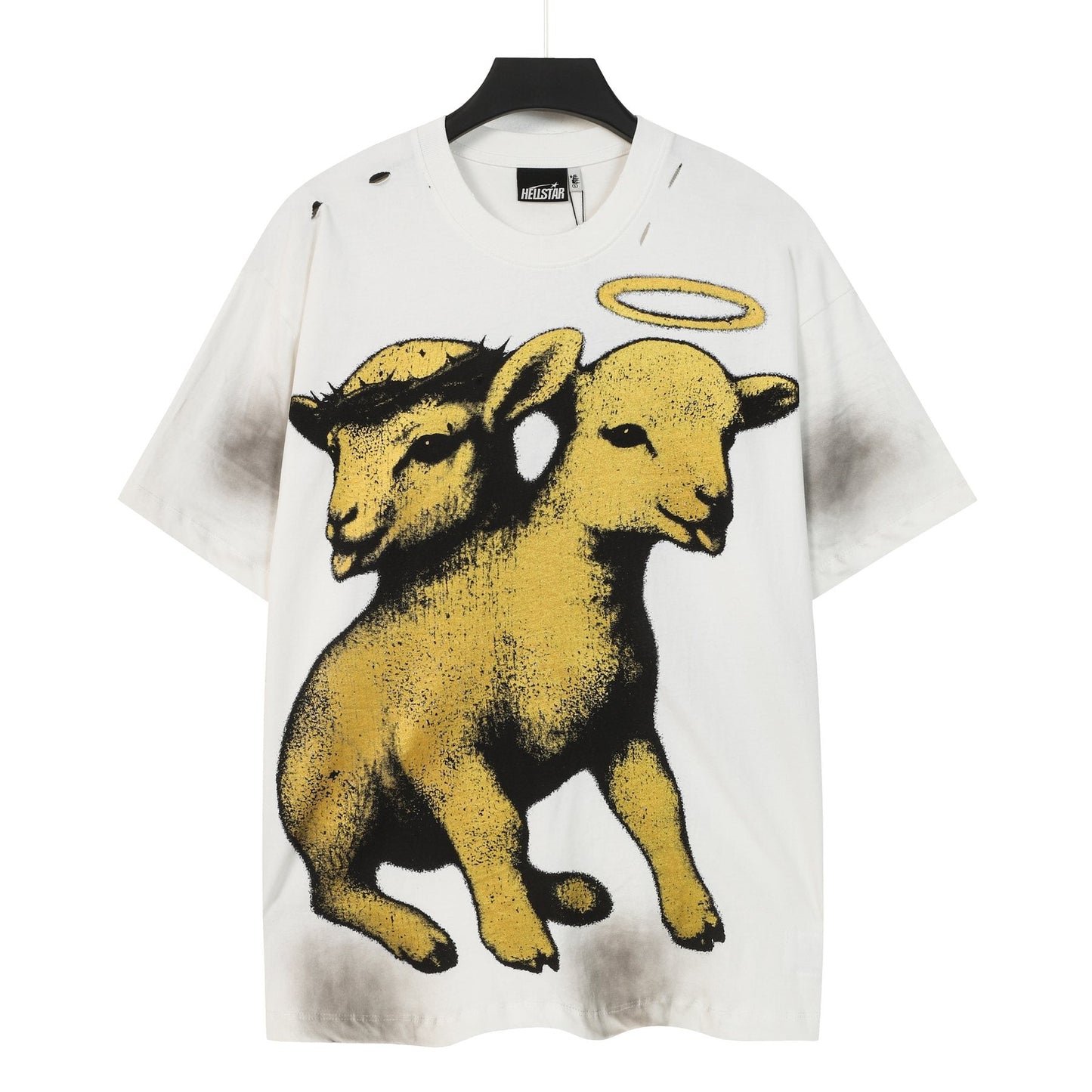HS Two-Headed Lamb Graphic T-Shirt ¡ª front