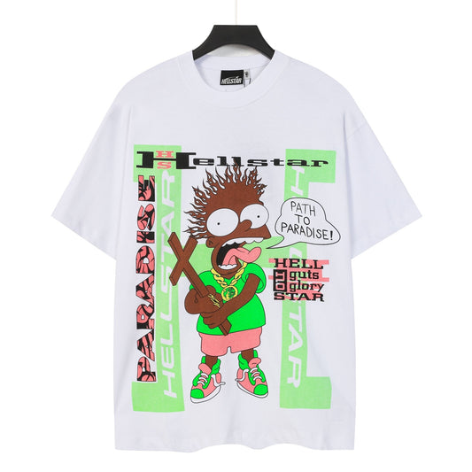 HS Cartoon Graphic Short-Sleeve T-Shirt ¡ª hero