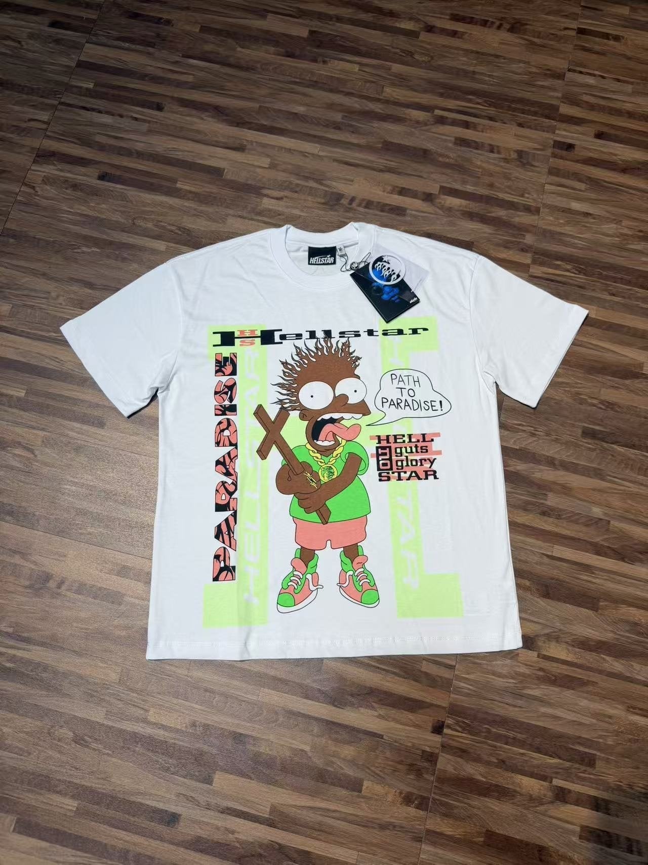 HS Cartoon Graphic Short-Sleeve T-Shirt ¡ª front