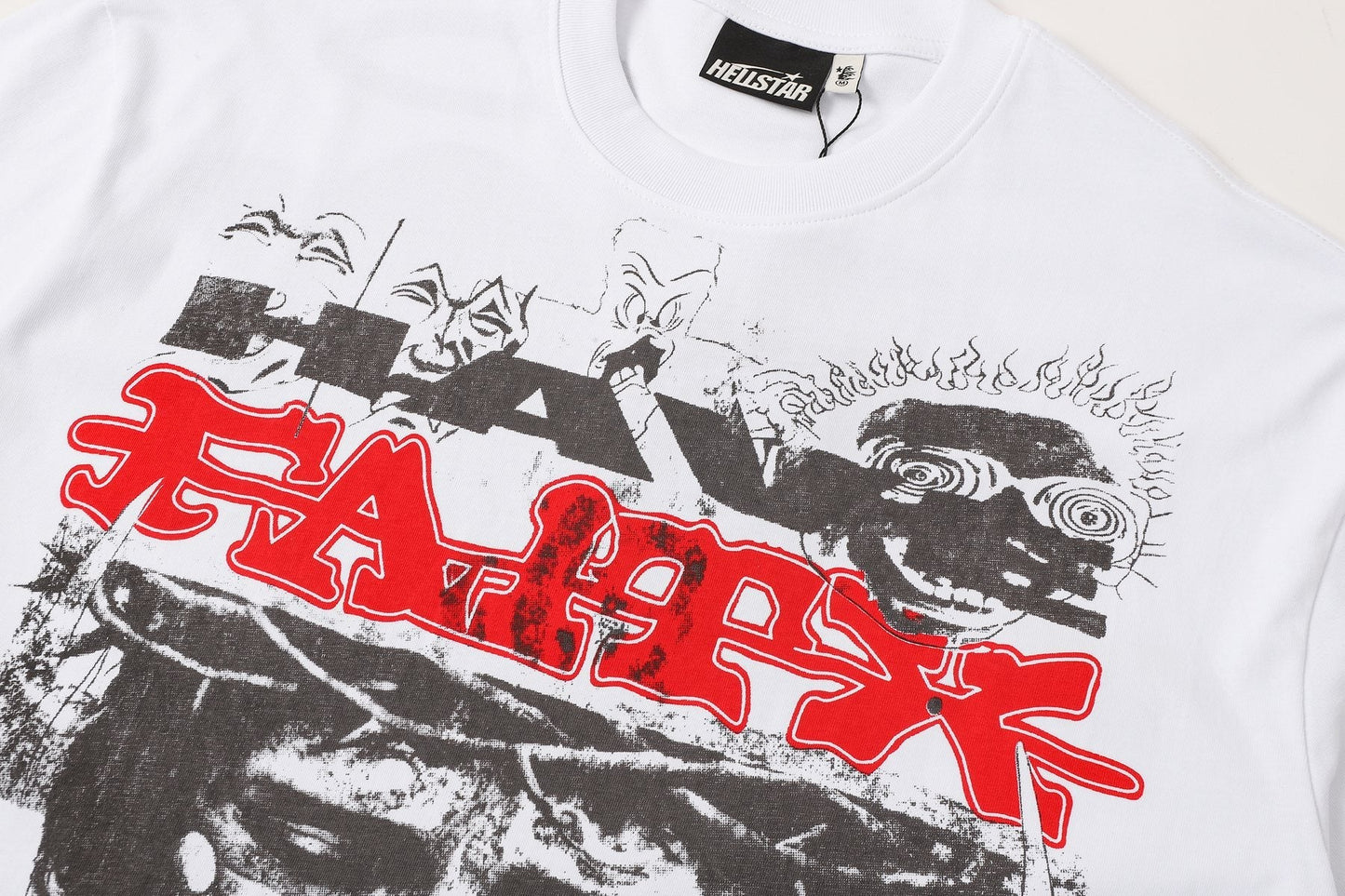 HS Red & Green Graphic Short-Sleeve T-Shirt ¡ª detail