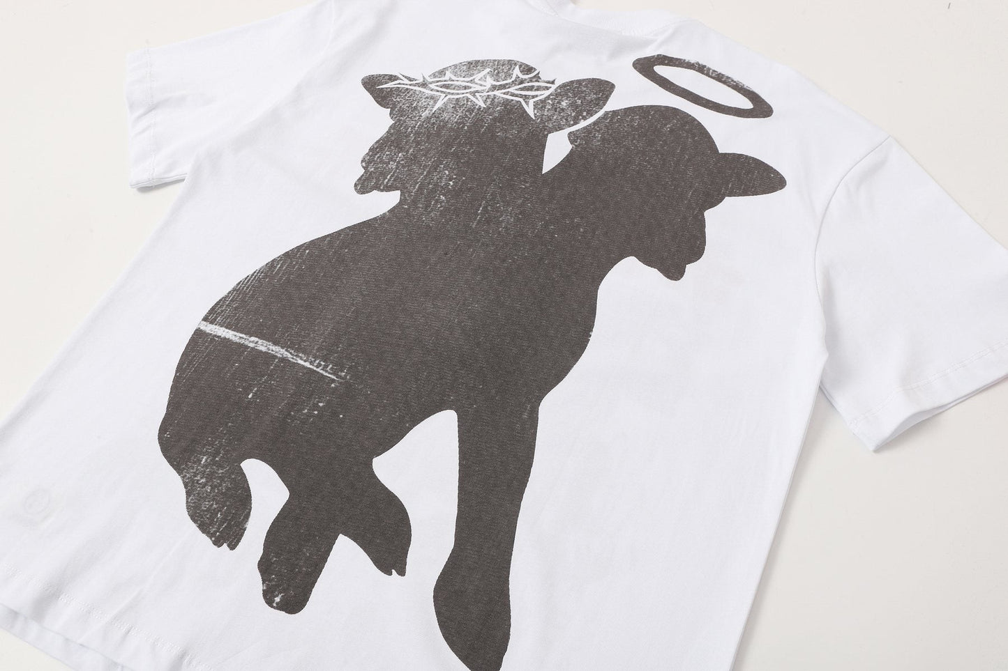 HS Red & Green Graphic Short-Sleeve T-Shirt ¡ª detail