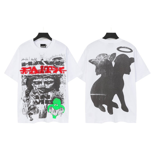 HS Red & Green Graphic Short-Sleeve T-Shirt ¡ª hero