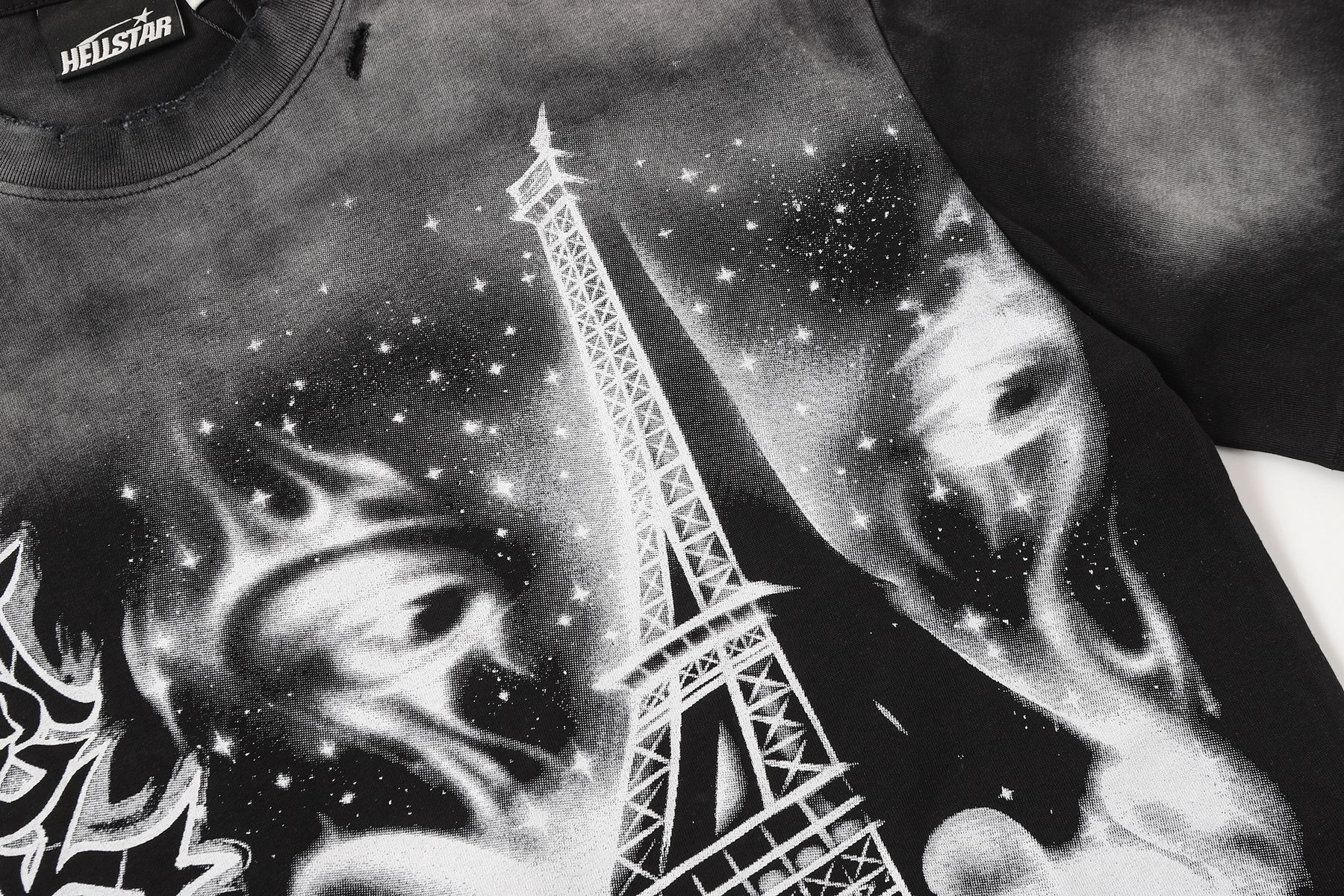 HS Eiffel Tower Graphic Short-Sleeve T-Shirt ¡ª detail