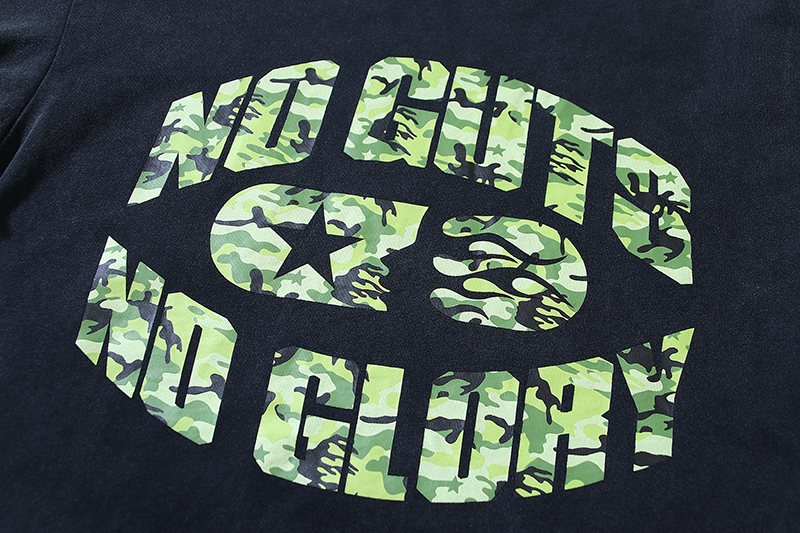 HS No Guts No Glory Camo Graphic T-Shirt ¡ª detail
