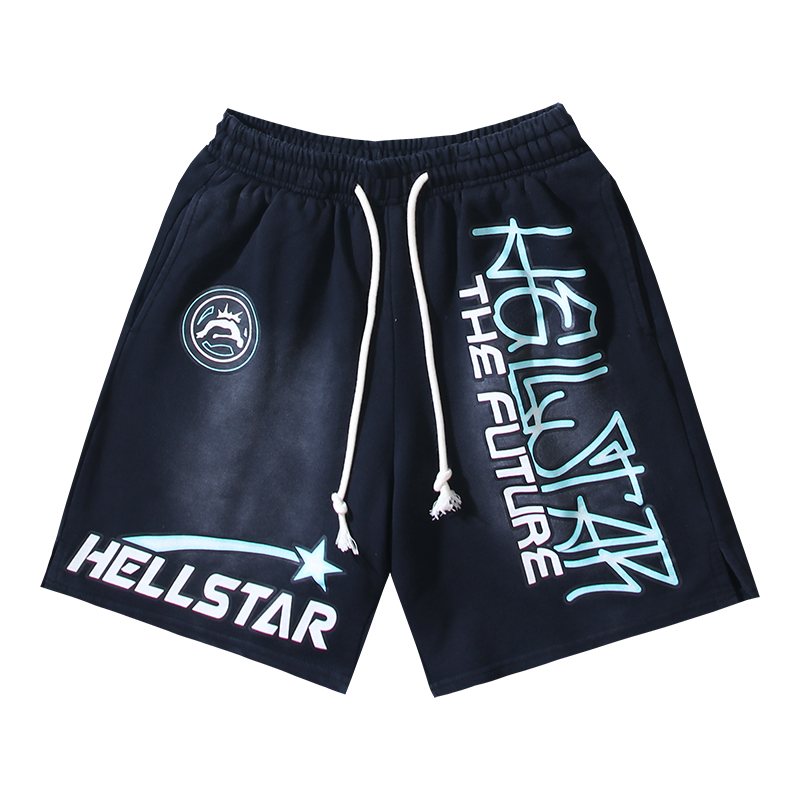 HS The Future Graphic Shorts - Washed Black ¡ª hero