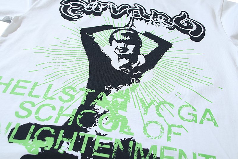 HS Yoga School of Enlightenment Graphic T-Shirt ¡ª detail